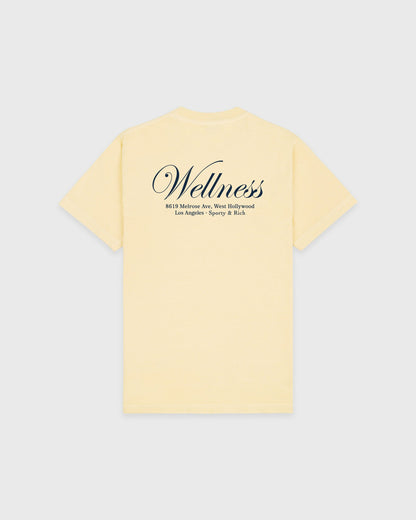 Avenue T-Shirt - Almond/Navy
