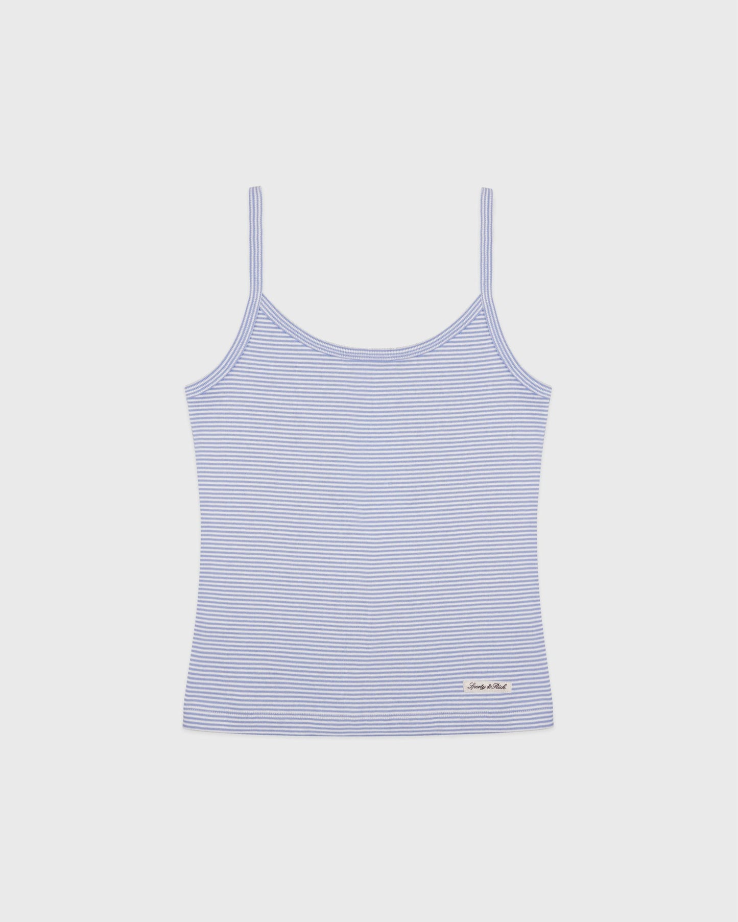 Signature Logo House Tank - Periwinkle Stripe