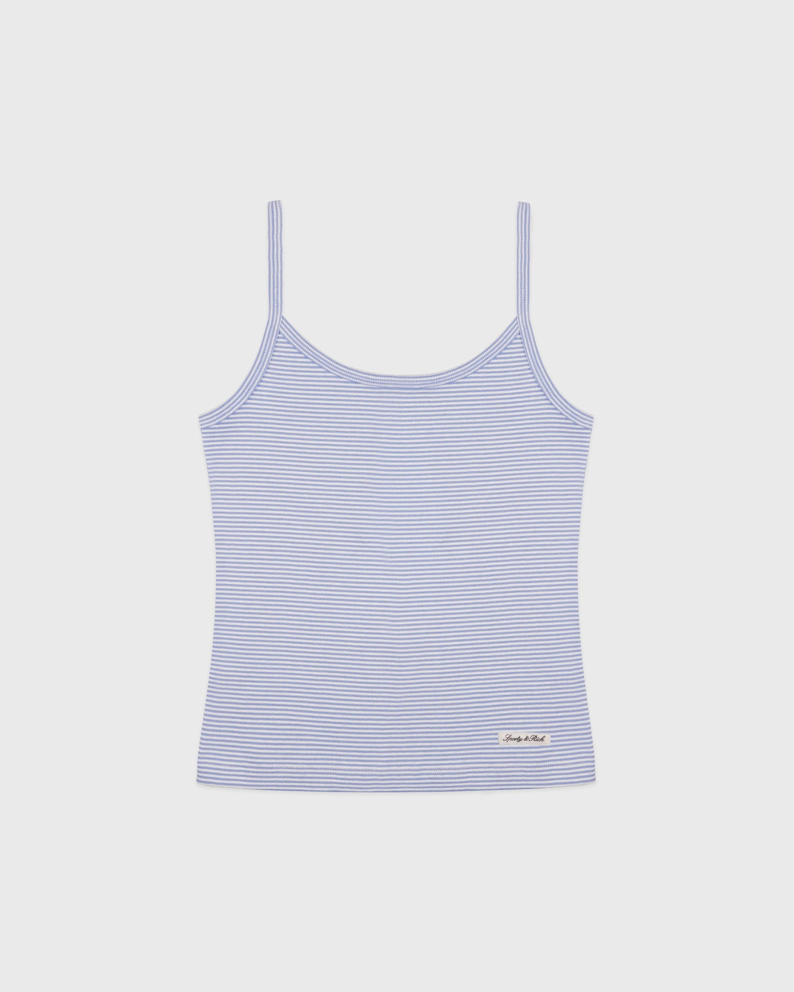 Signature Logo House Tank - Periwinkle Stripe
