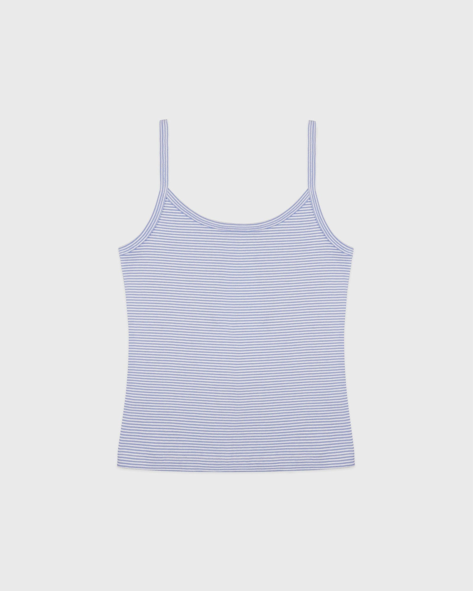 Signature Logo House Tank - Periwinkle Stripe