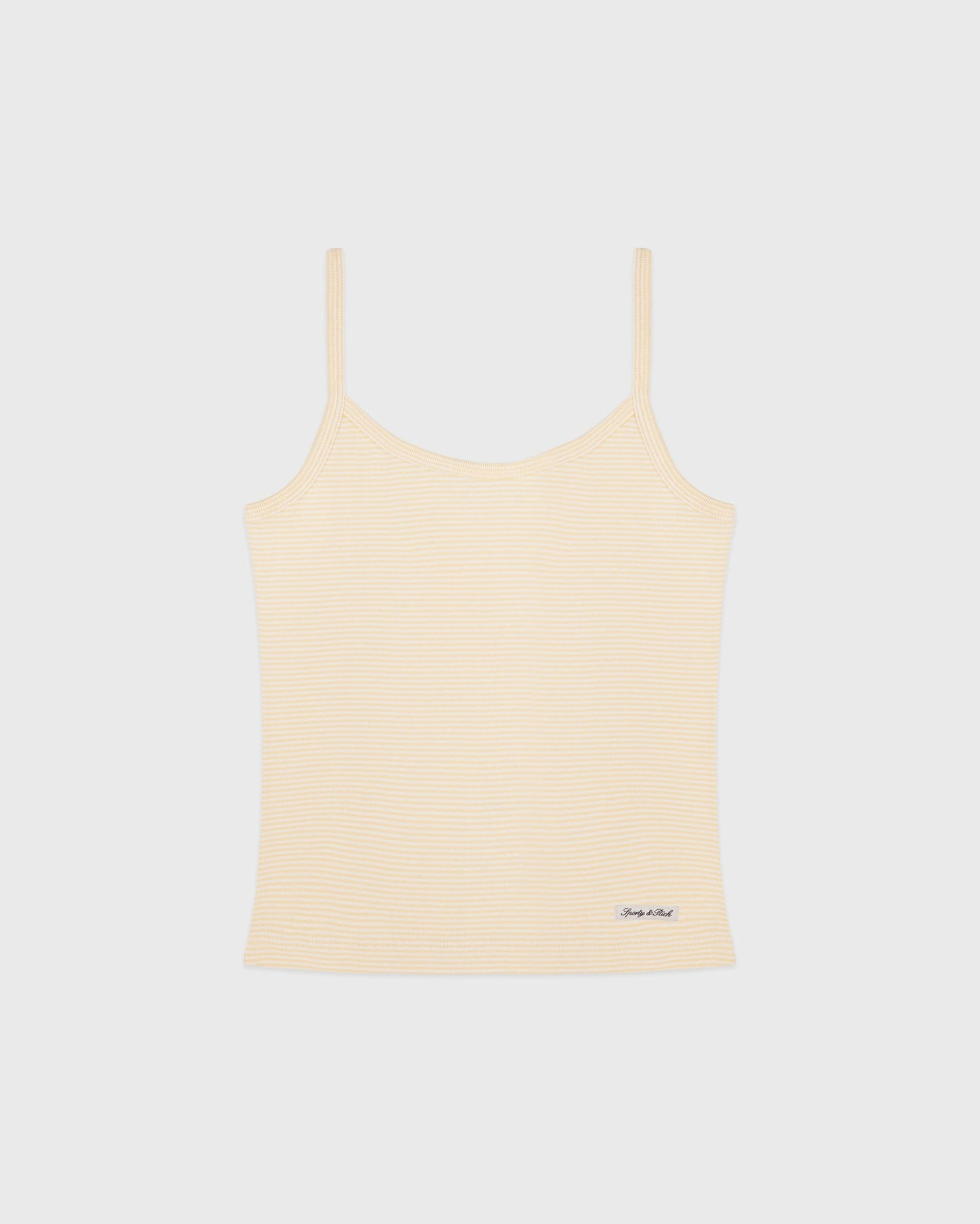Signature Logo House Tank - Almond Striped
