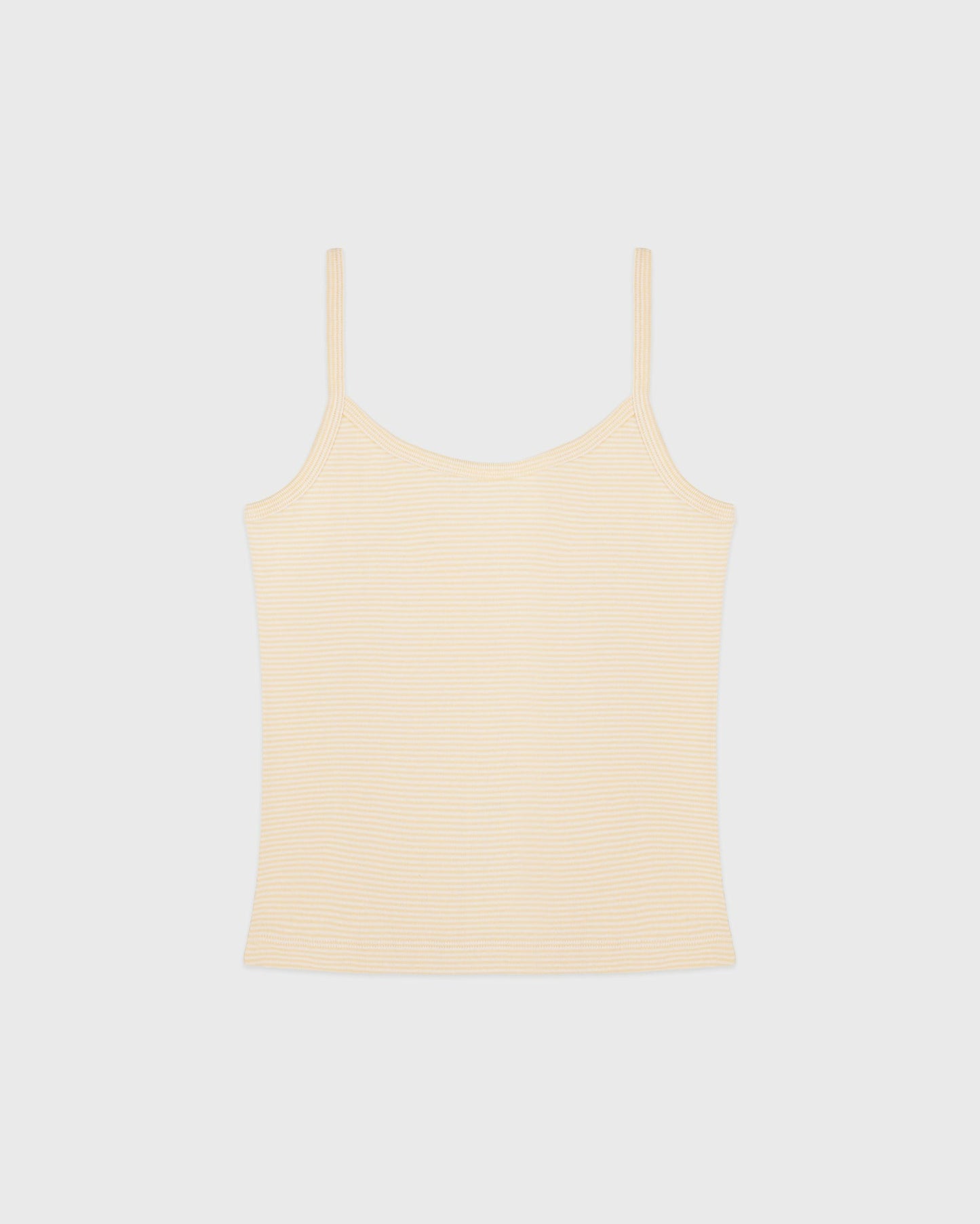 Signature Logo House Tank - Almond Striped
