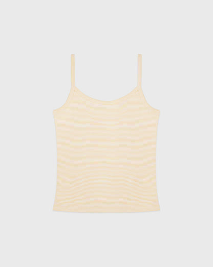 Signature Logo House Tank - Almond Striped