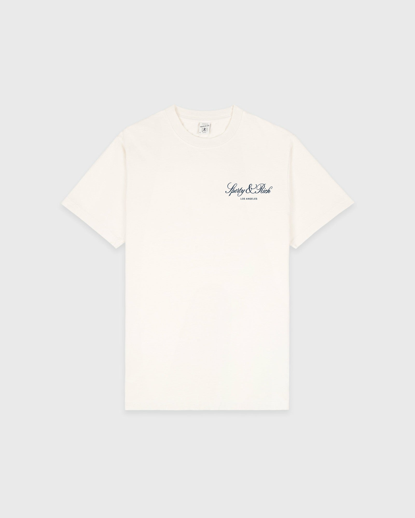 Vendome LA T-Shirt - Ecru/Navy