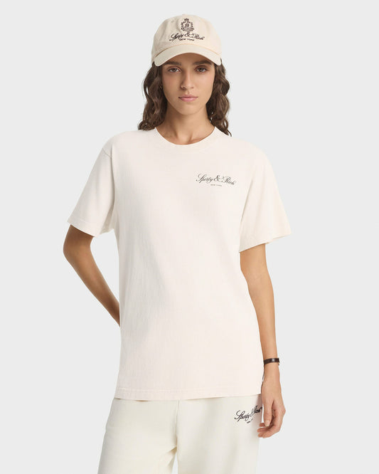 Vendome T-Shirt - Ecru/Chocolate