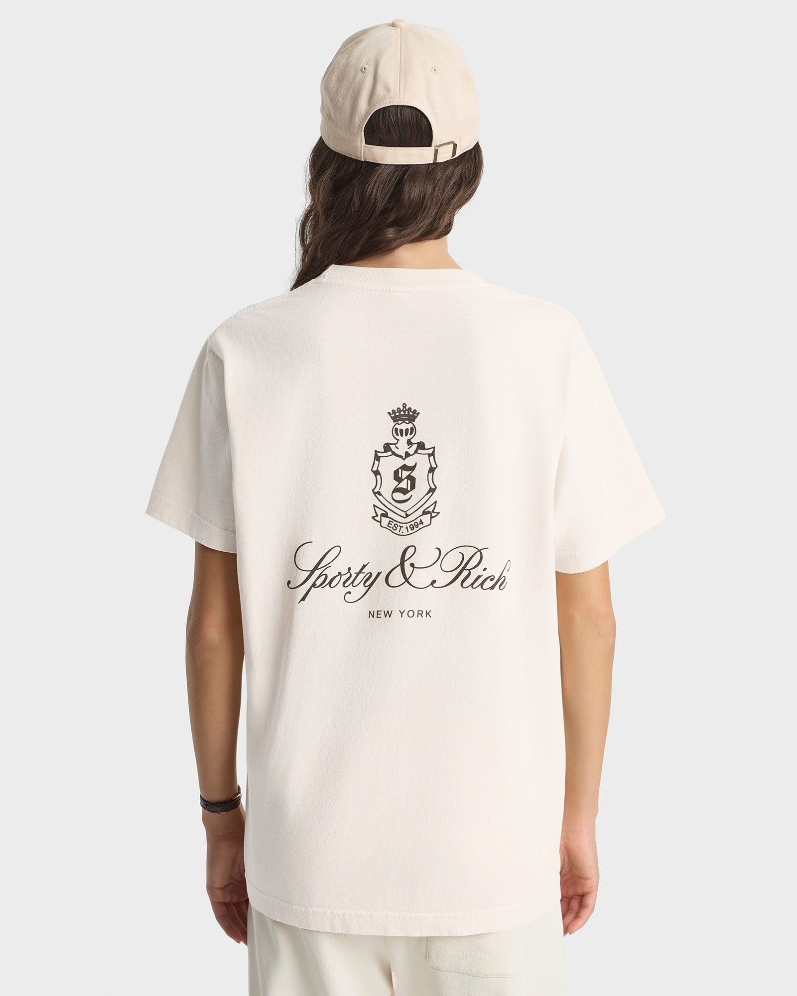 Vendome T-Shirt - Ecru/Chocolate