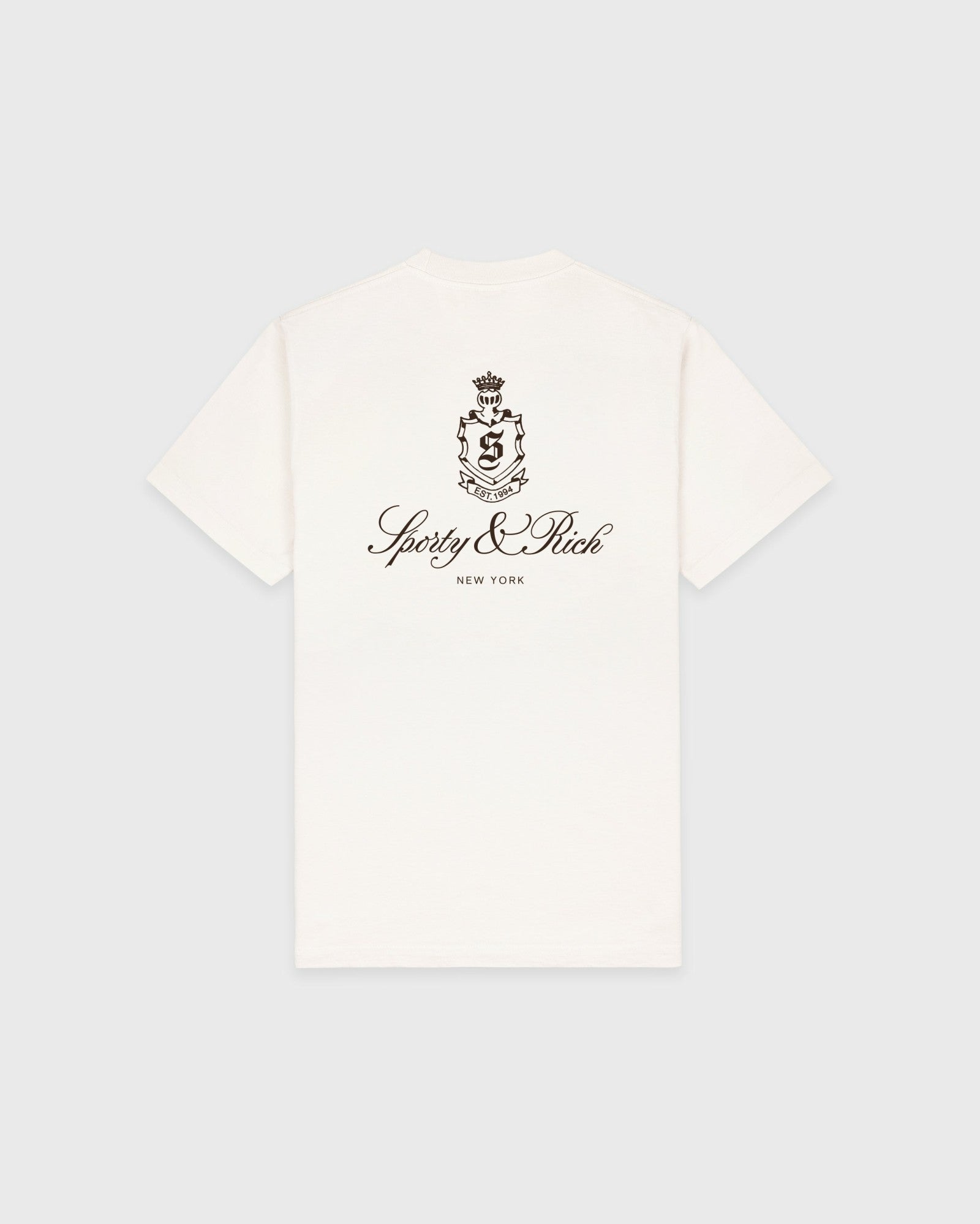 Vendome T-Shirt - Ecru/Chocolate