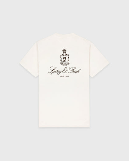 Vendome T-Shirt - Ecru/Chocolate