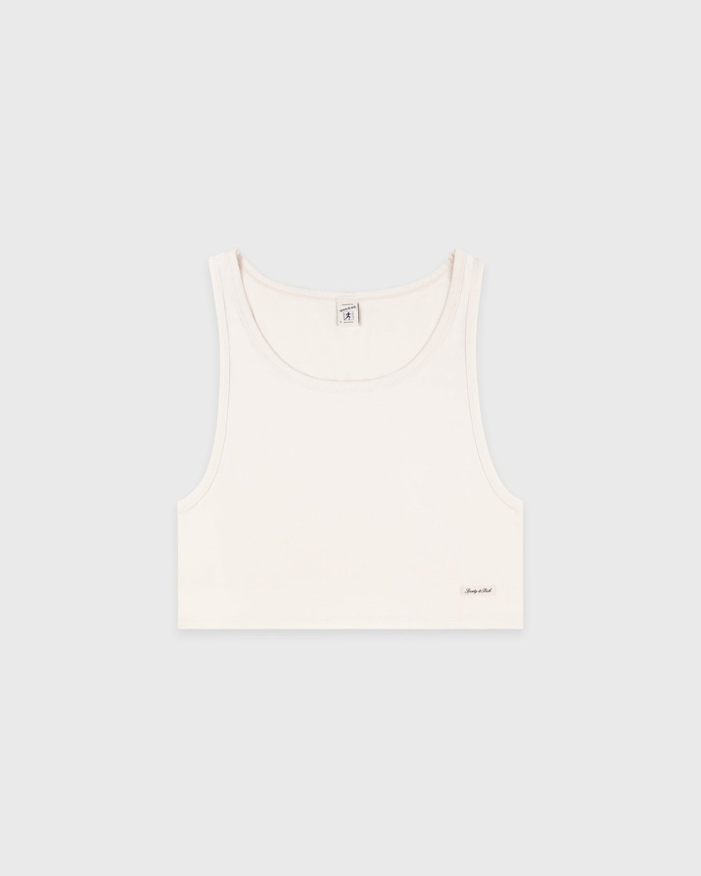 Signature Logo Lounge Tank - Ecru