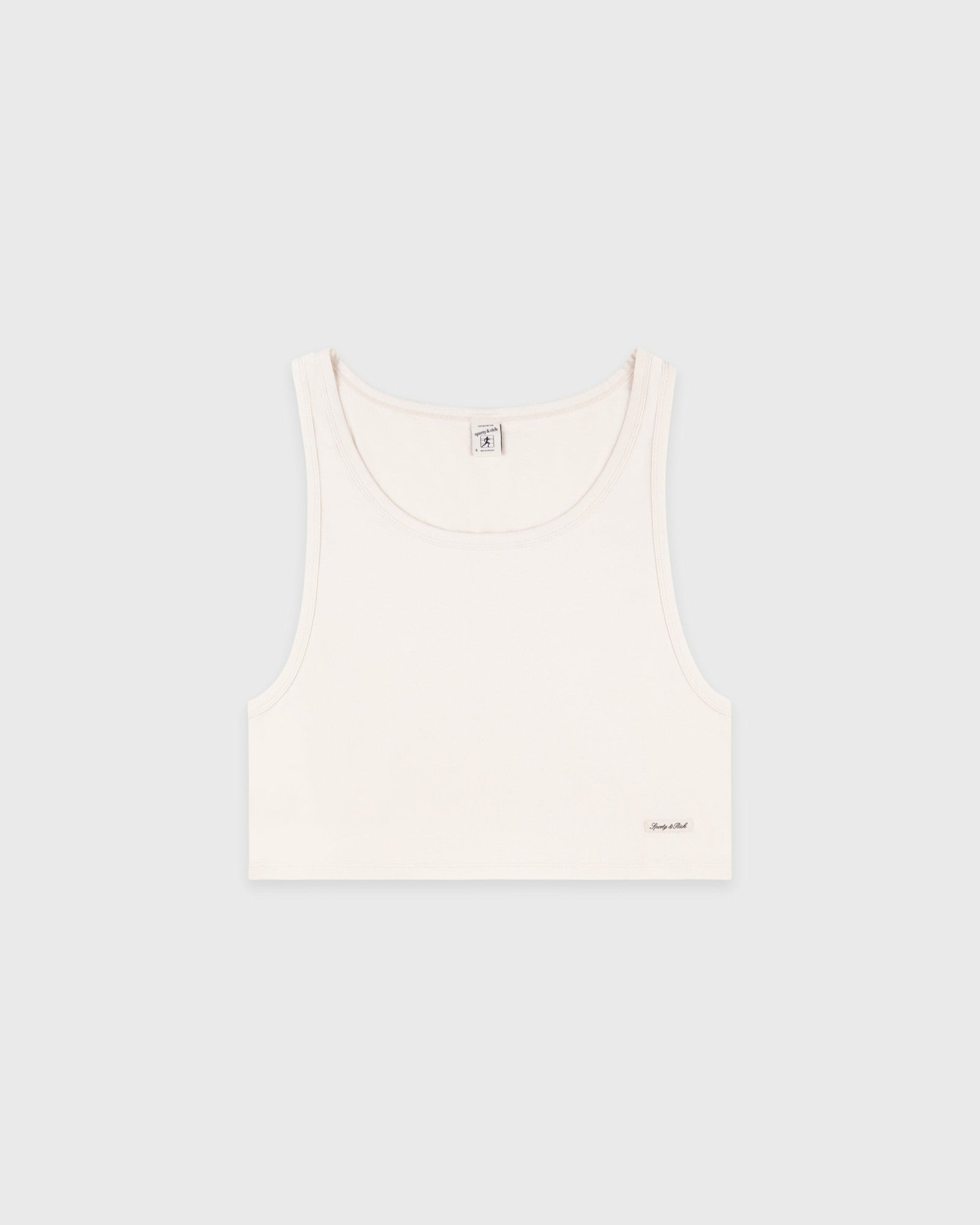 Signature Logo Lounge Tank - Ecru