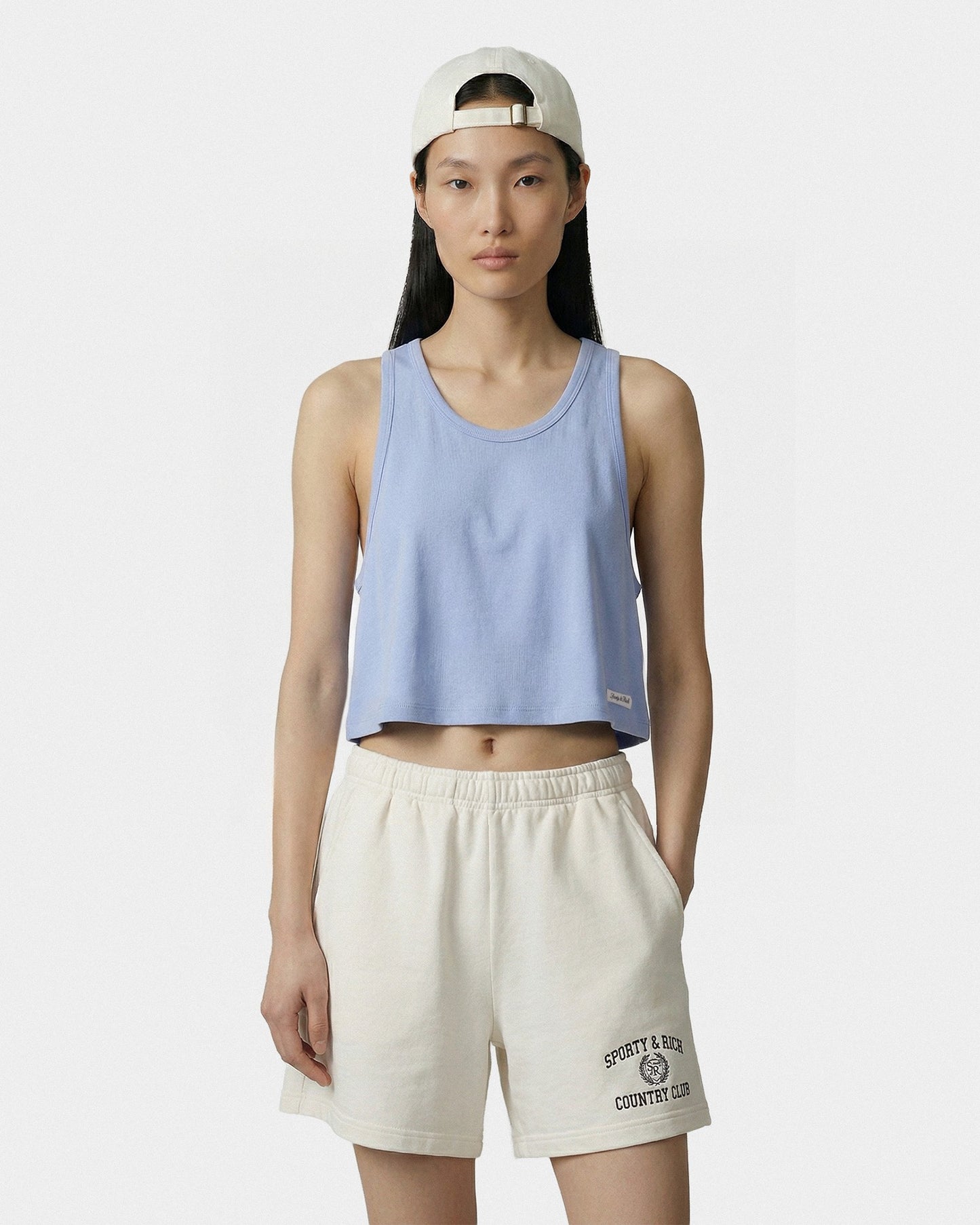 Signature Logo Lounge Tank - Periwinkle