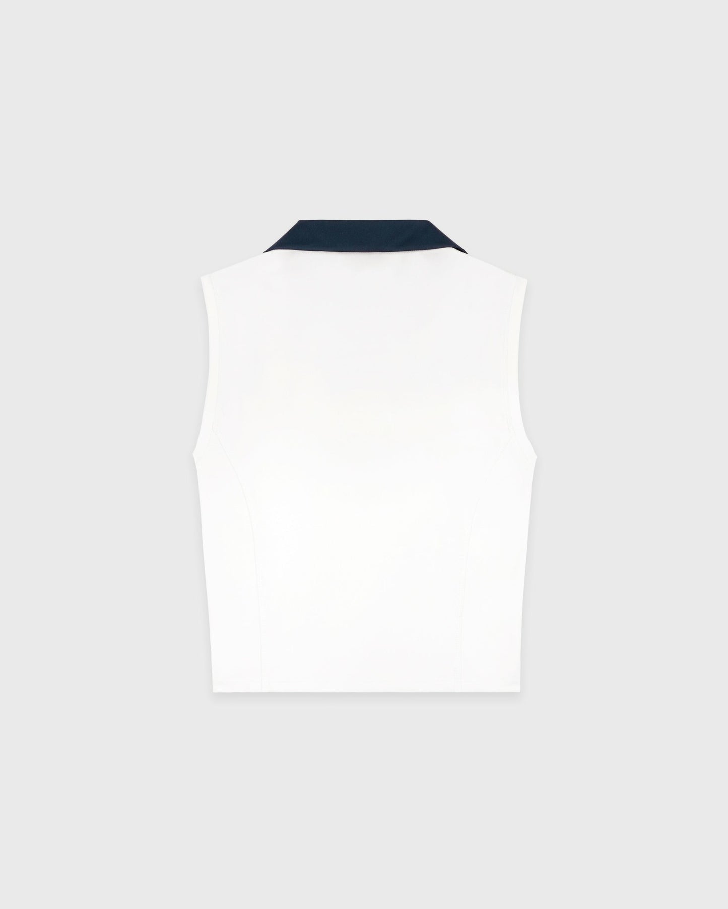 SRC Sports Polo Vest - White/Navy