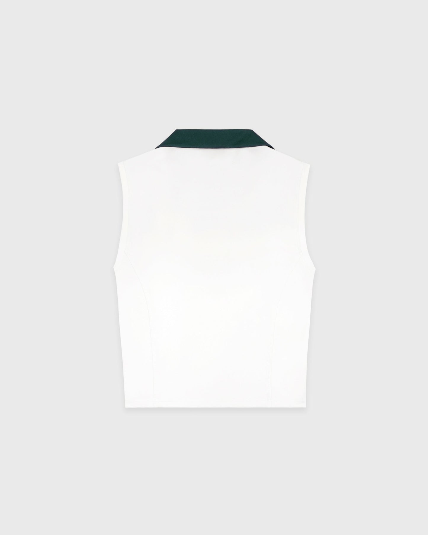 SRC Sports Polo Vest - White/Forest