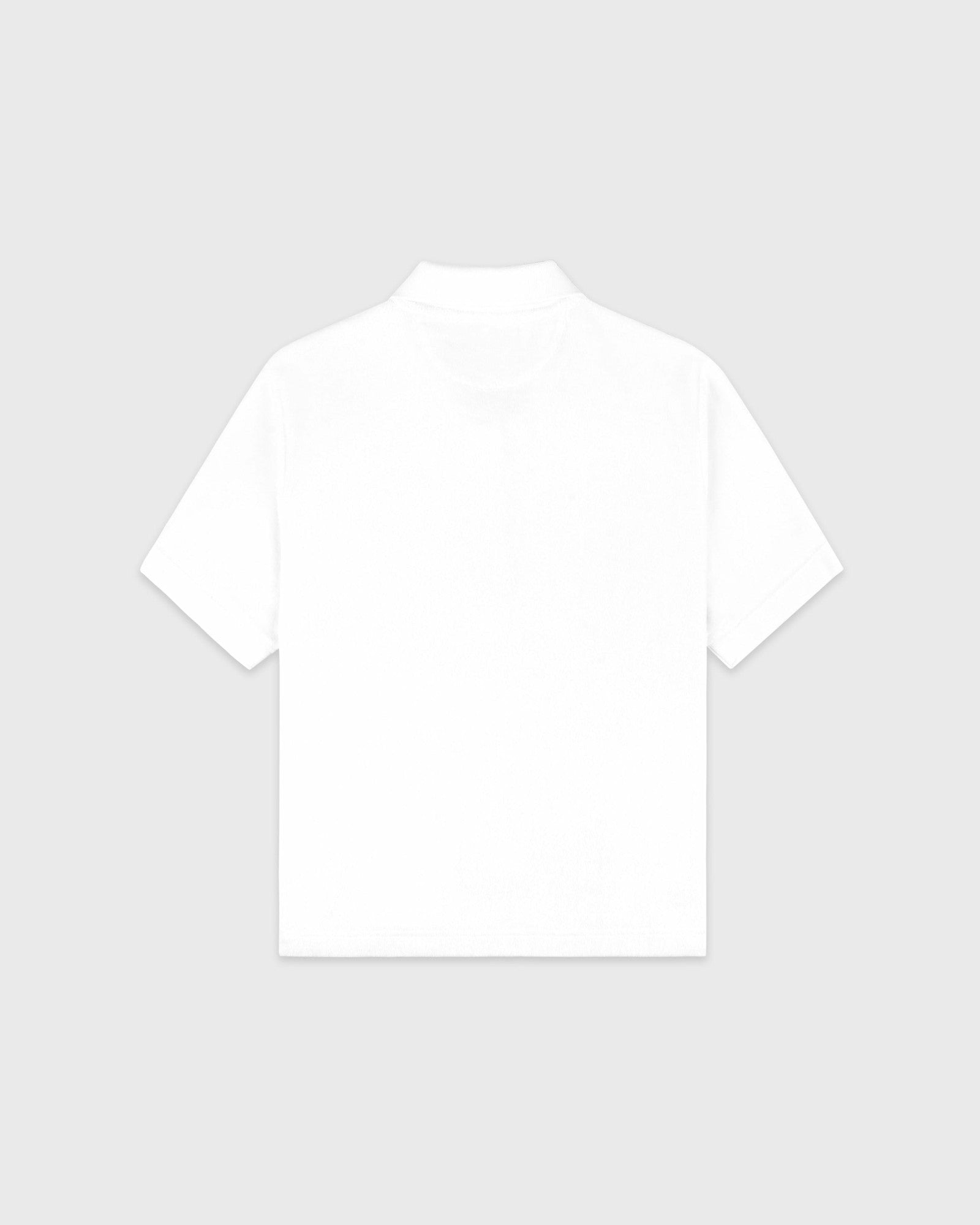SRC Terry Polo - White/Forest