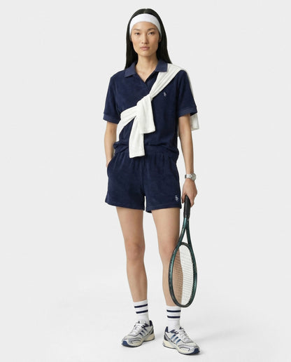 SRC Terry Polo - Navy/White