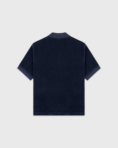 SRC Terry Polo - Navy/White