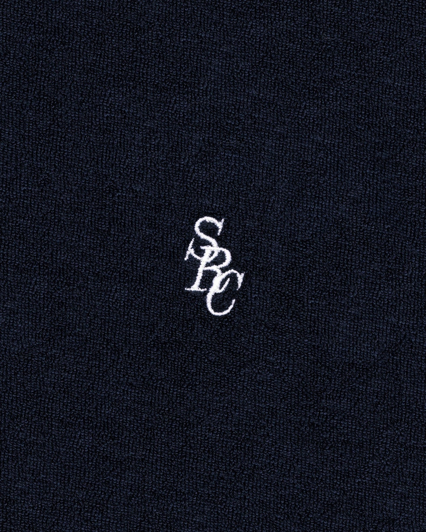 SRC Terry Polo - Navy/White