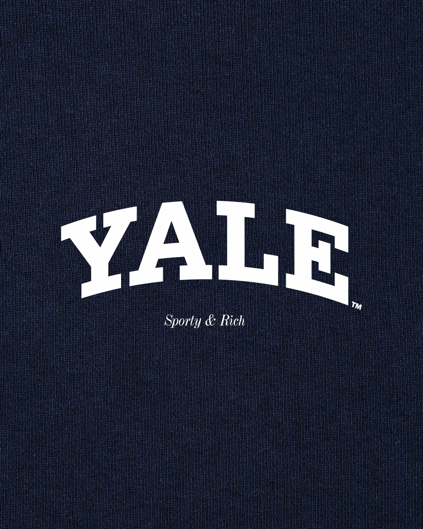 Yale Classic T-shirt - Navy/White