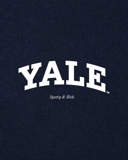 Yale Classic T-shirt - Navy/White
