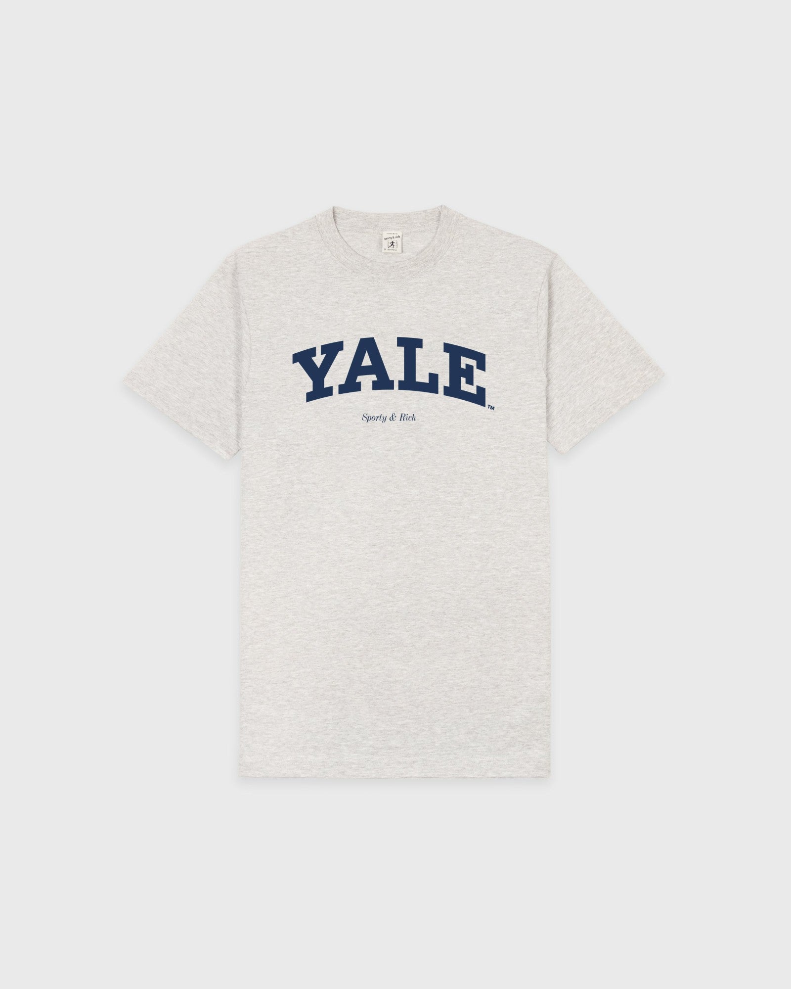Yale Classic T-shirt - Heather Gray/Navy