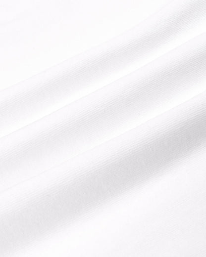 Beverly Script T-Shirt - White/Ruby