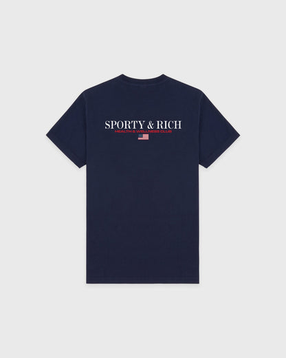 Nautical T-Shirt - Navy/White