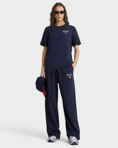 Nautical T-Shirt - Navy/White