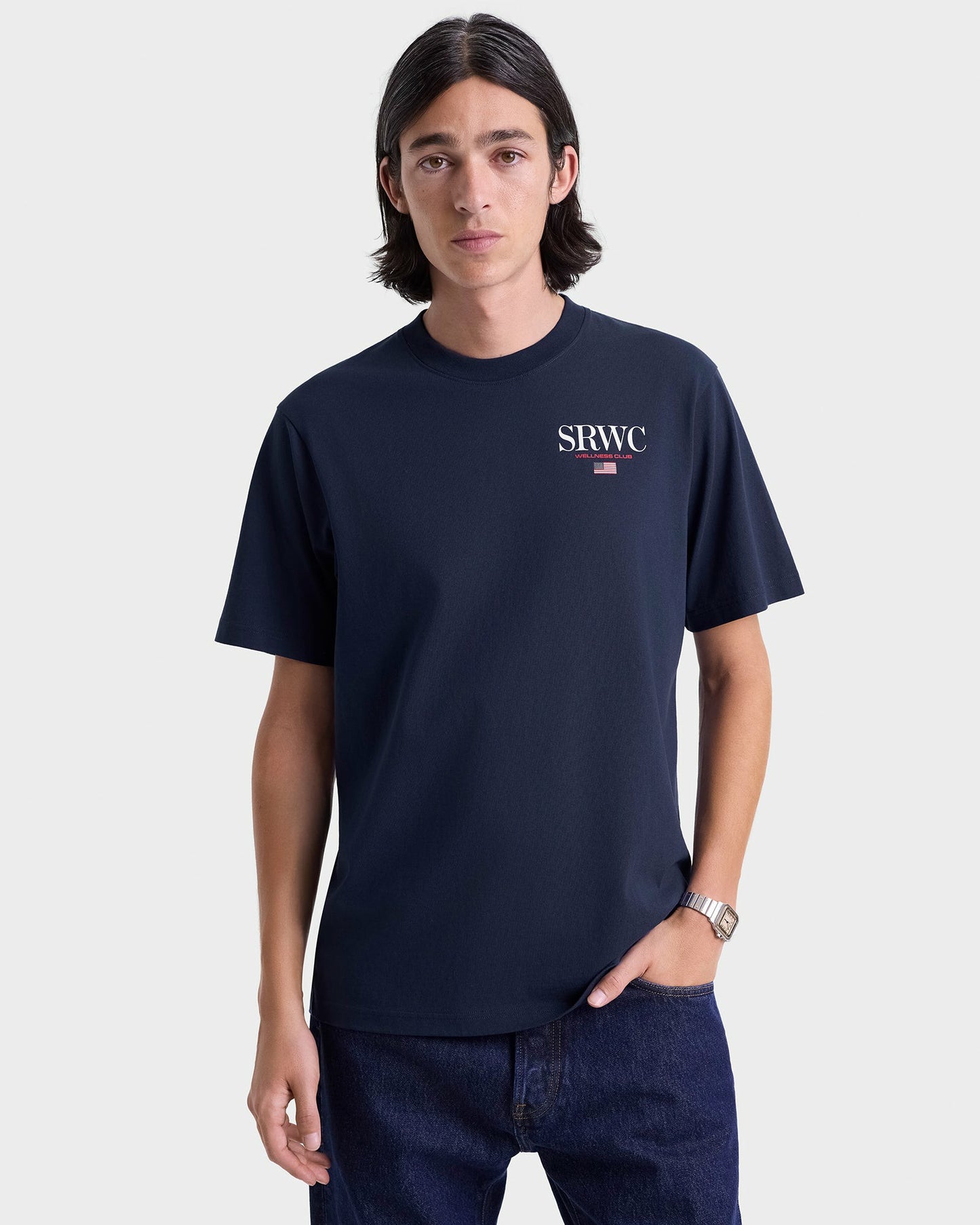 Nautical T-Shirt - Navy/White