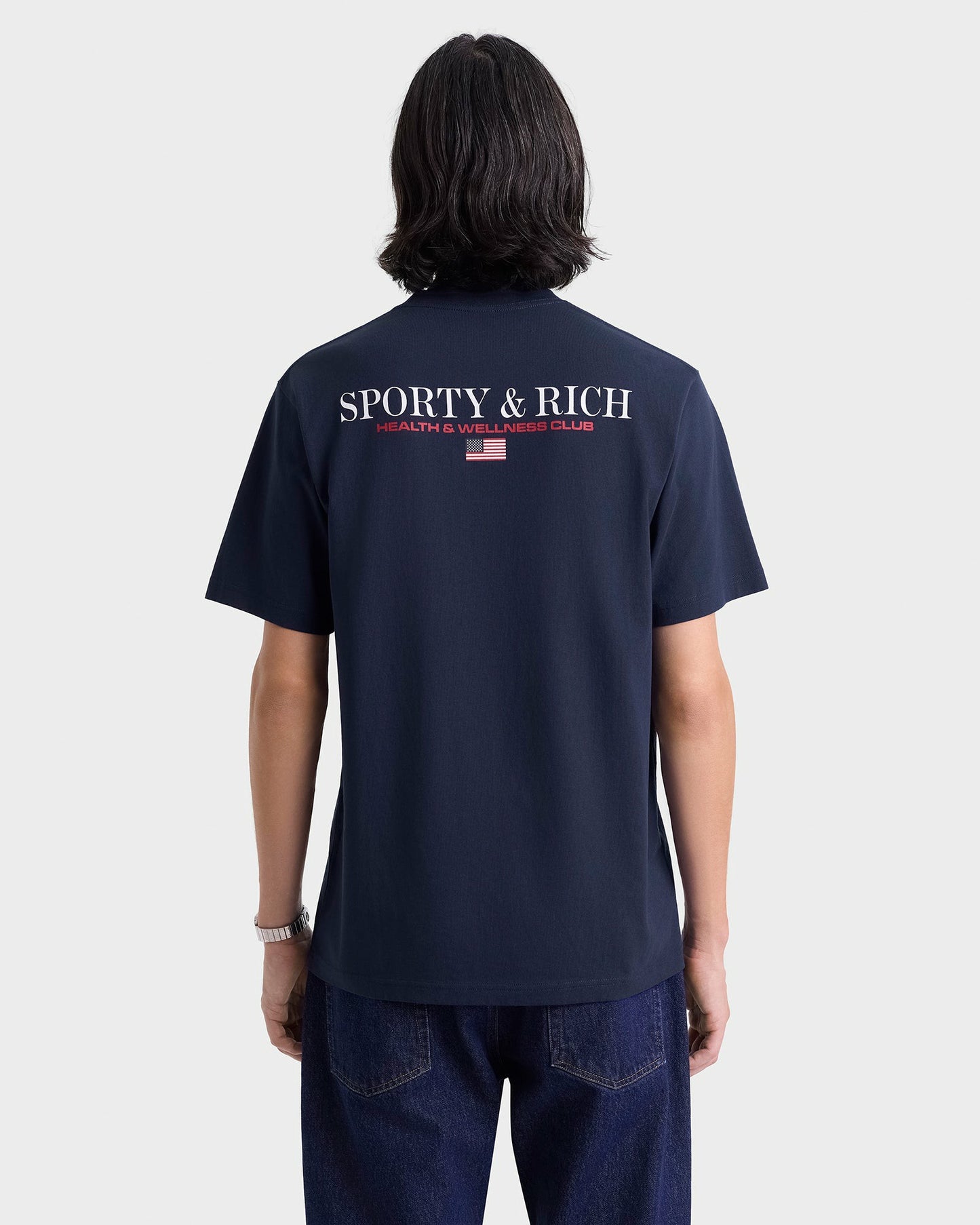 Nautical T-Shirt - Navy/White