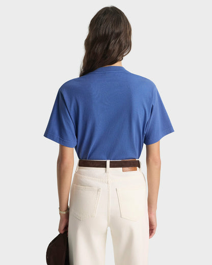BH Riding Club T-Shirt - Pier Blue/Ecru
