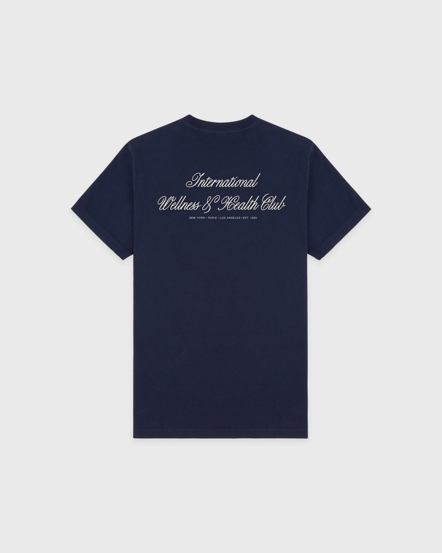 International T-Shirt - Navy/Ecru