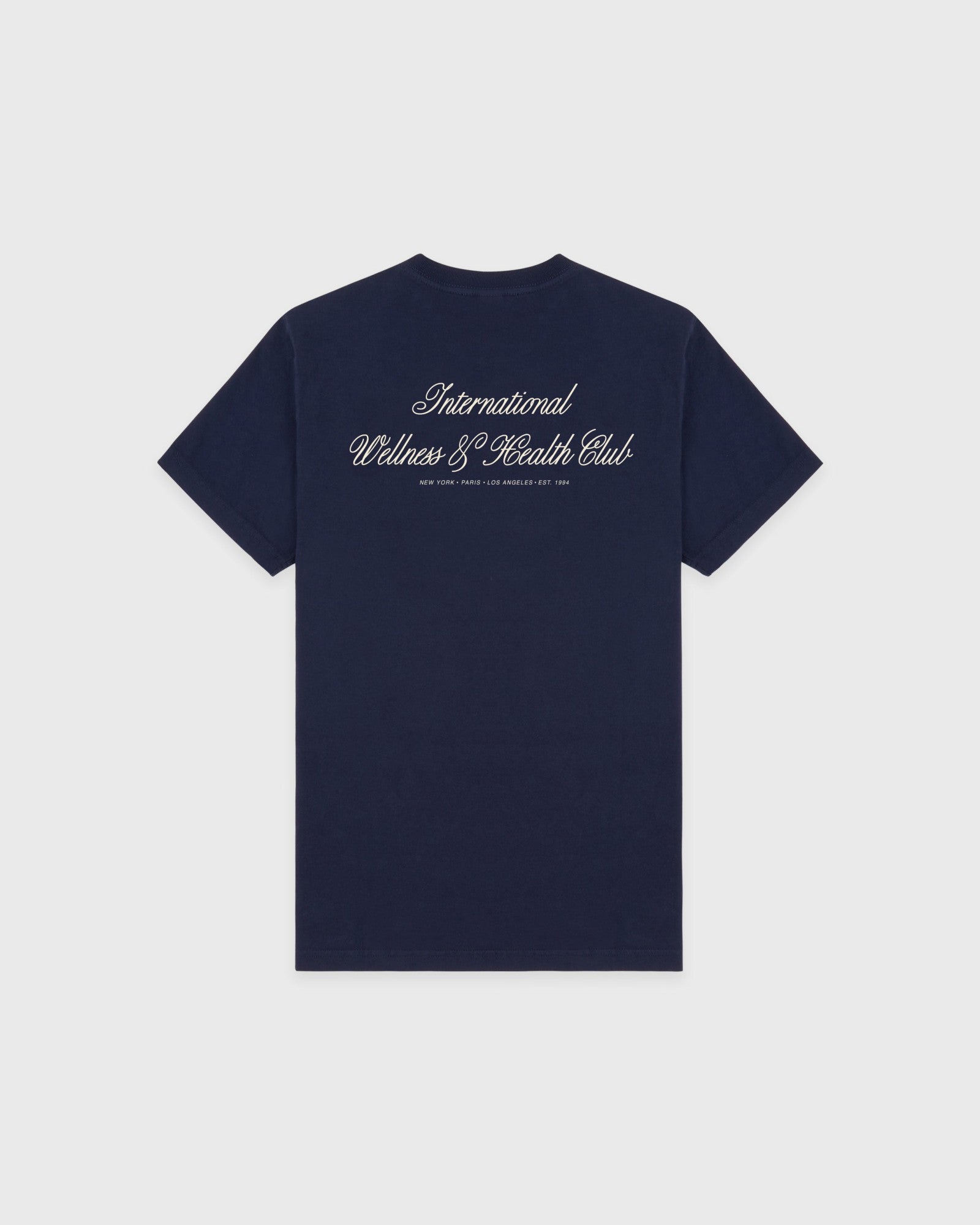 International T-Shirt - Navy/Ecru