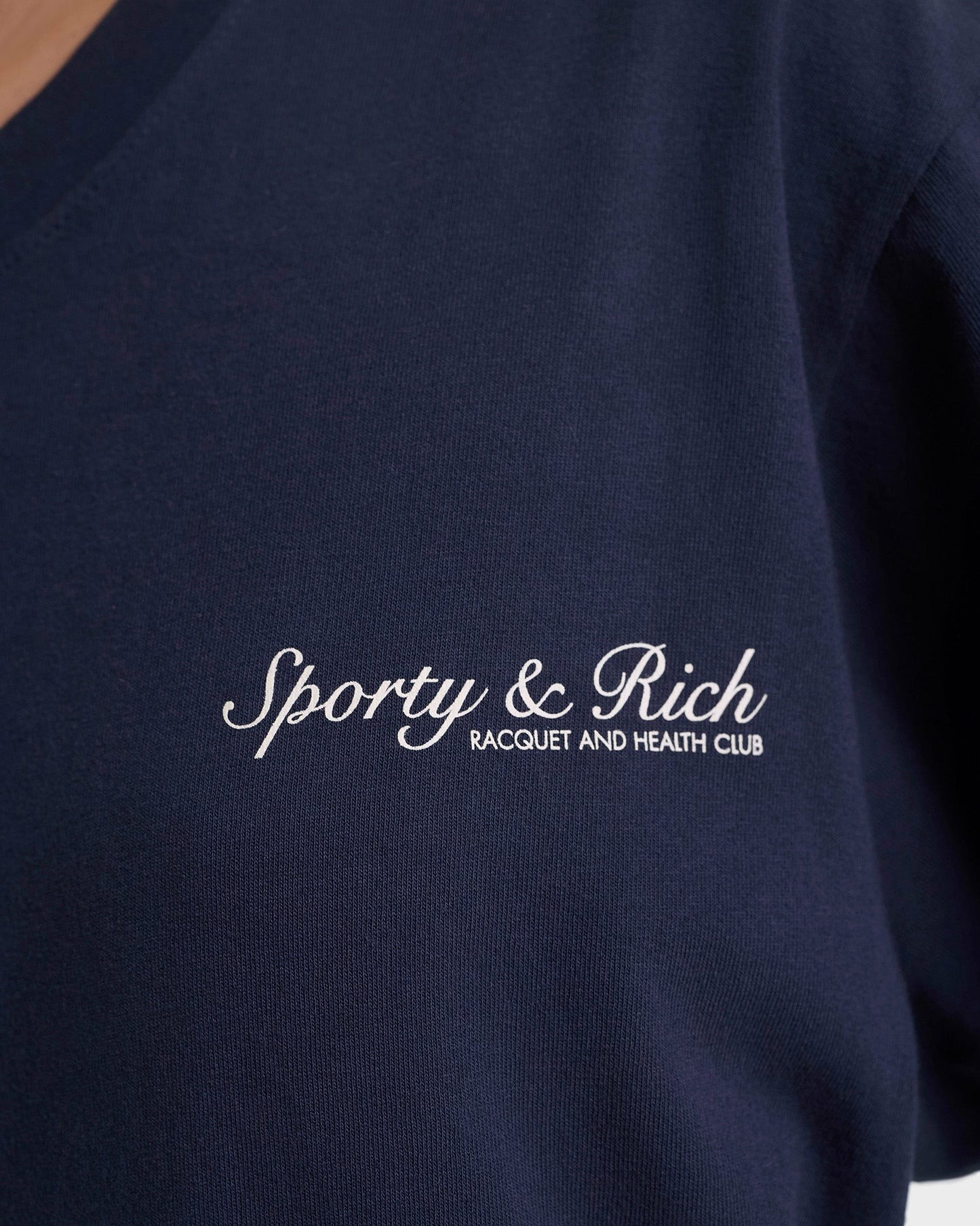 Syracuse T-Shirt - Navy/Ecru