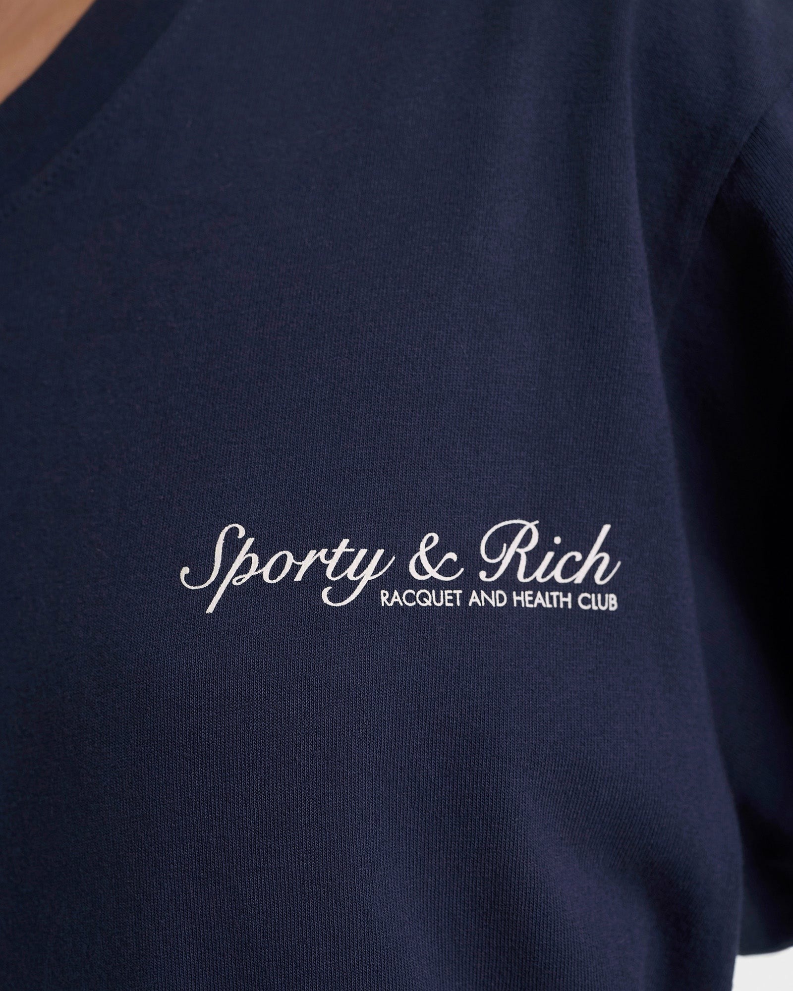 Syracuse T-Shirt - Navy/Ecru