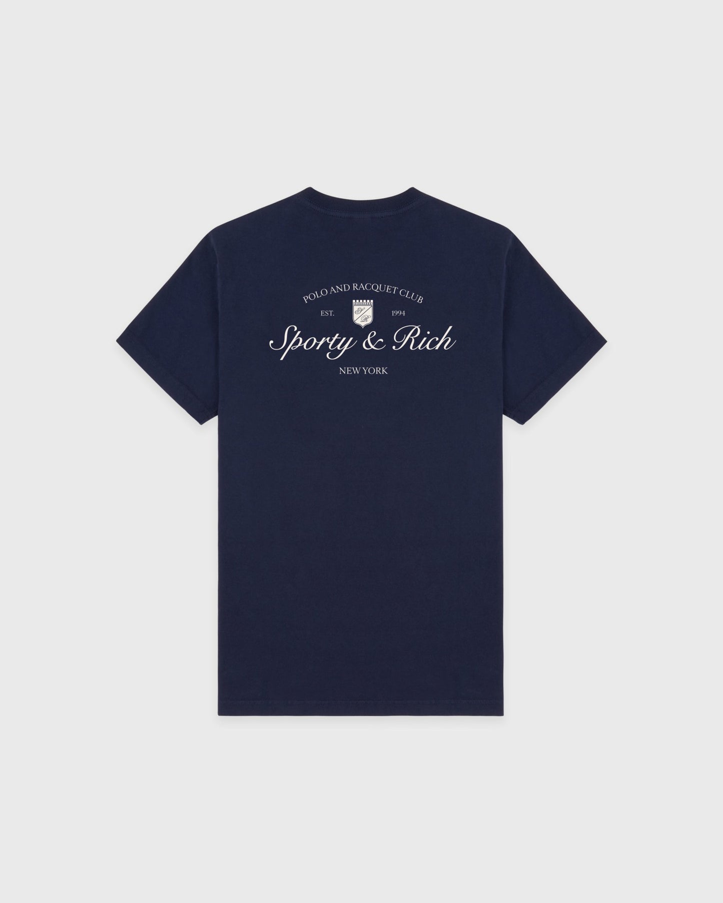 Syracuse T-Shirt - Navy/Ecru