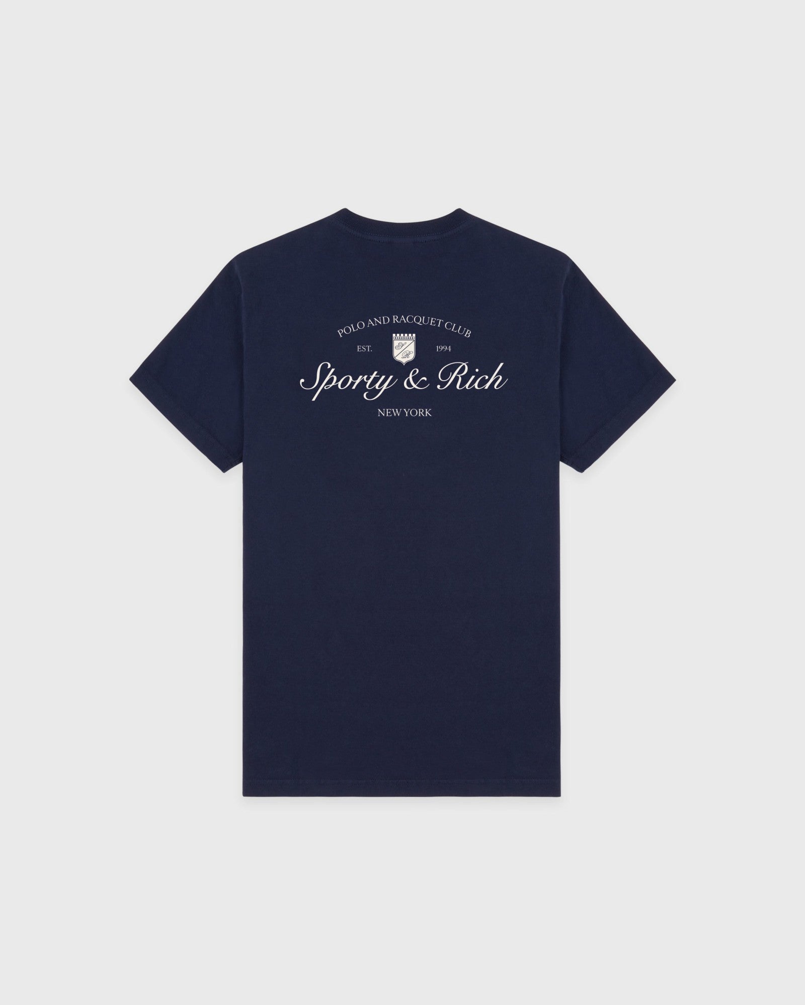 Syracuse T-Shirt - Navy/Ecru