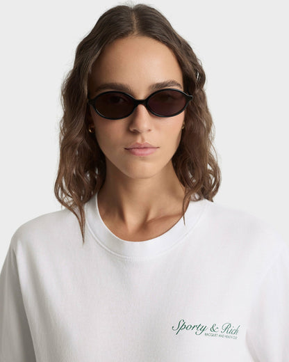 Syracuse T-Shirt - White/Forest