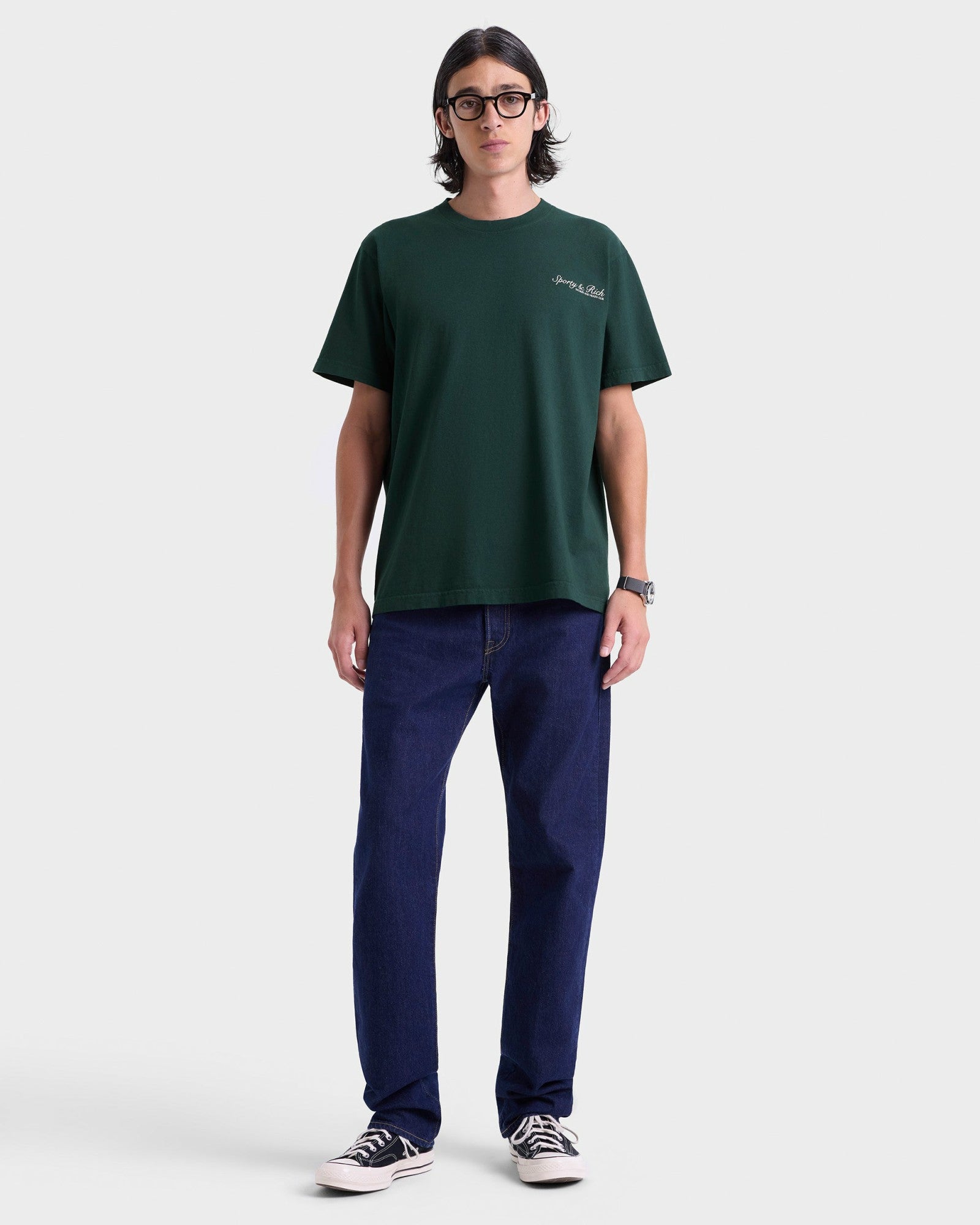 Syracuse T-Shirt - Forest/White