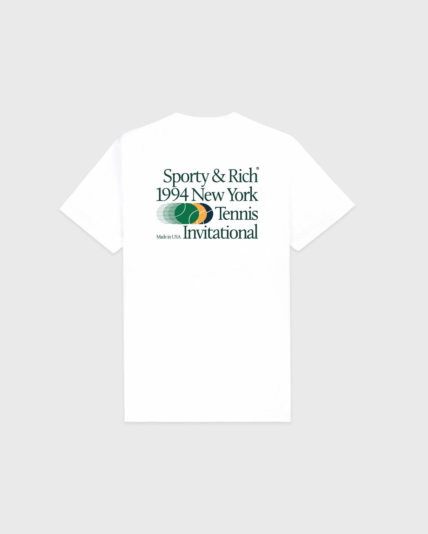 Invitational T-Shirt - White/Forest