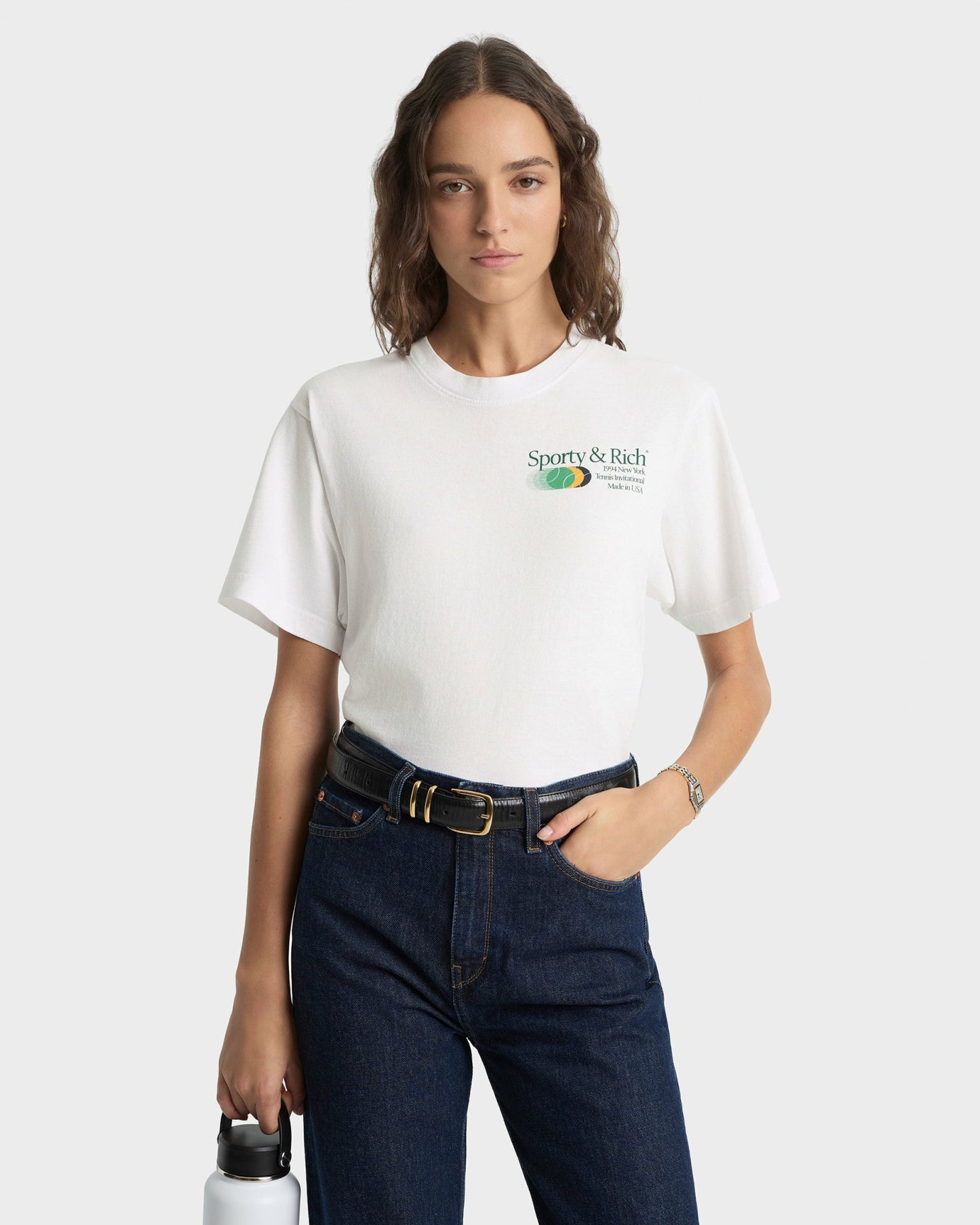 Invitational T-Shirt - White/Forest
