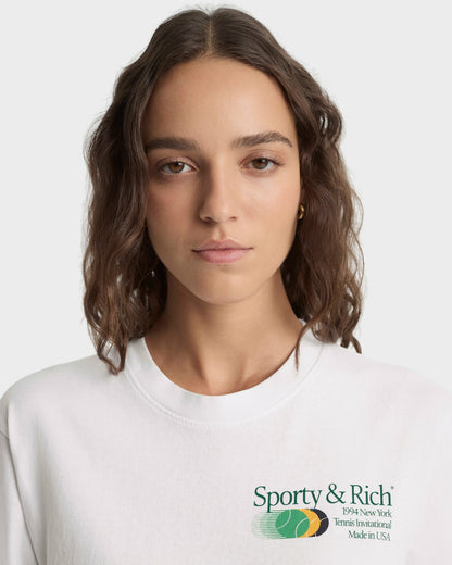 Invitational T-Shirt - White/Forest