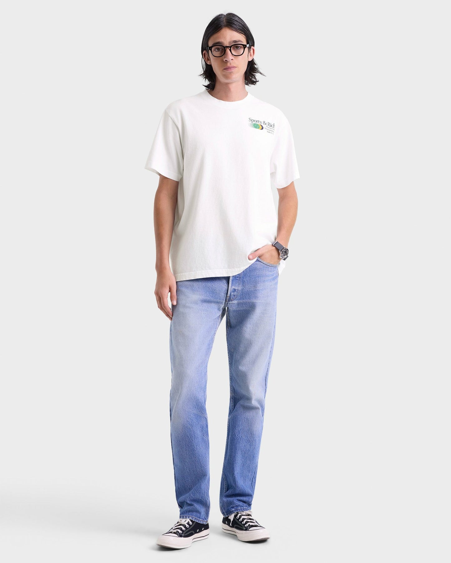 Invitational T-Shirt - White/Forest