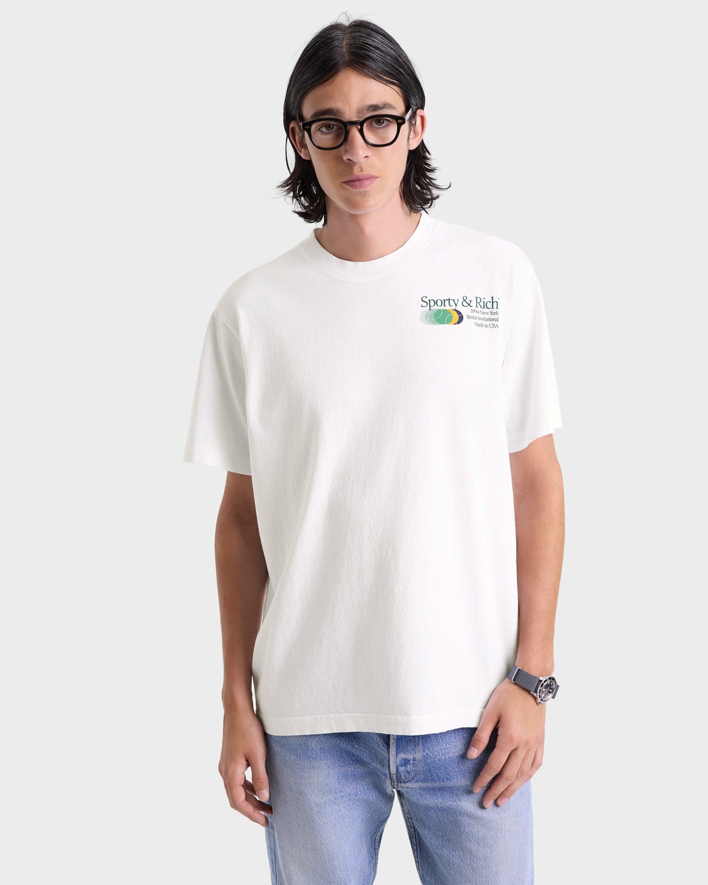 Invitational T-Shirt - White/Forest