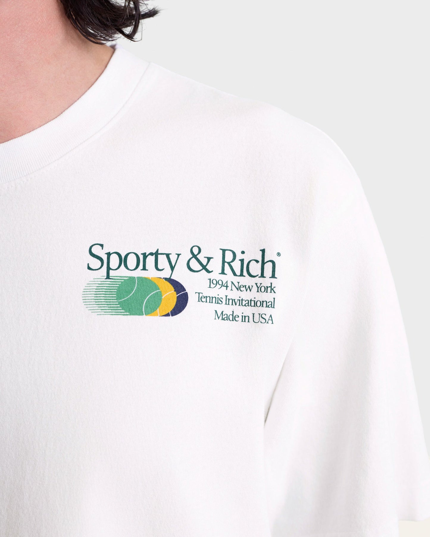 Invitational T-Shirt - White/Forest
