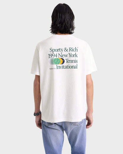 Invitational T-Shirt - White/Forest