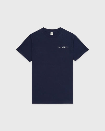 Play Tennis T-Shirt - Navy/White