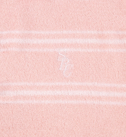 SRC Terry Polo - Pink Dolphin Striped