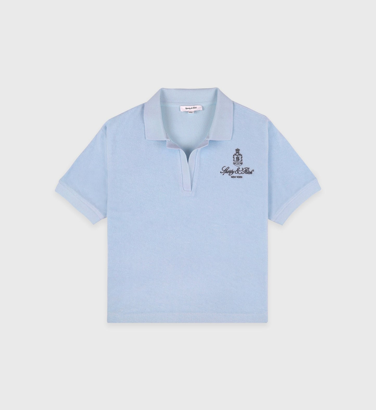 Vendome Terry Polo - Ciel/Navy