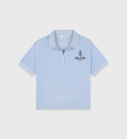 Vendome Terry Polo - Ciel/Navy