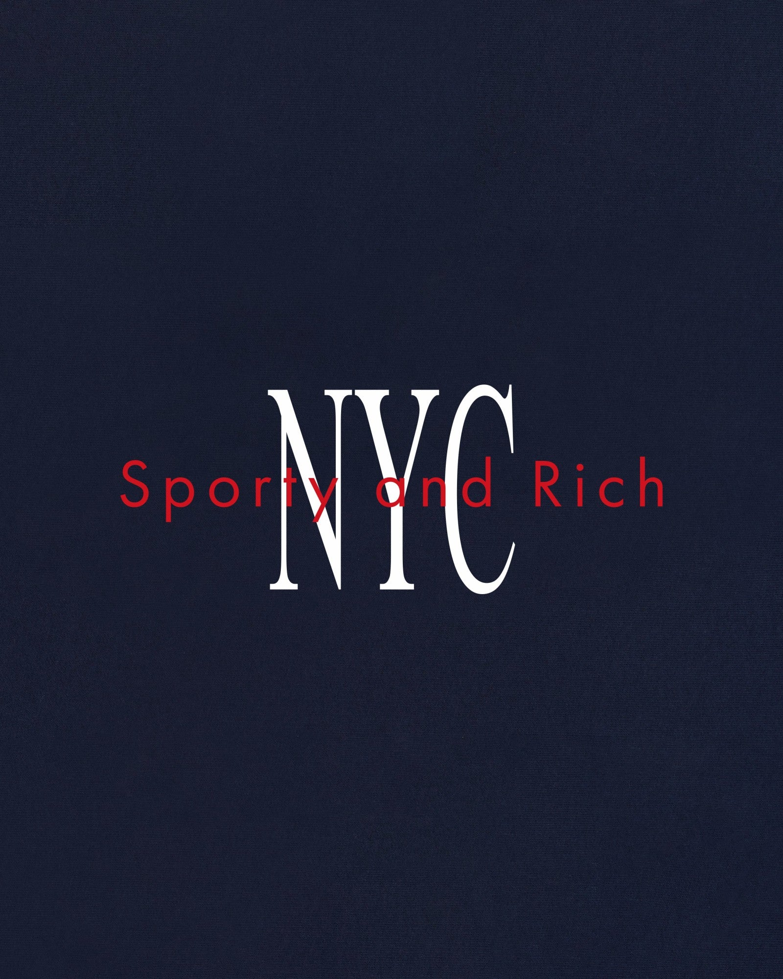 NY Minute T-Shirt - Navy/White